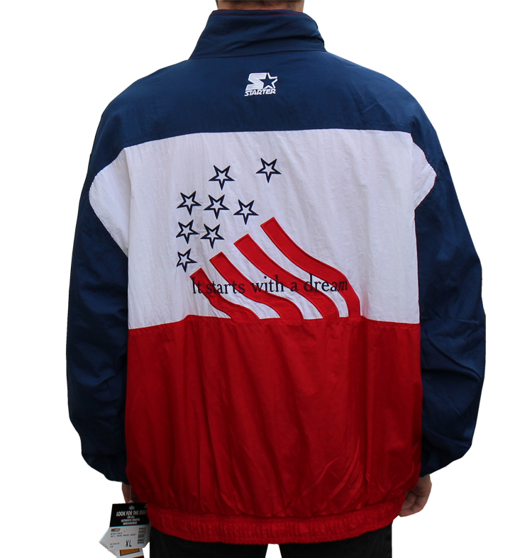 Vintage Starter Olympic It Starts With A Dream Jacket (Size XL) NWT — Roots